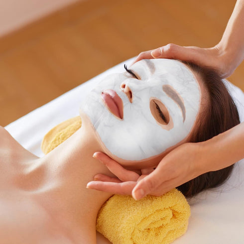 PAGOW 600 Sheets Facial Mask Preservative Disposable, Plastic Thin Face Mask Skin Care, DIY Clear Face Mask Paper Beauty Sheets for Face Skincare ...