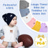 6 Pcs 20 x 16 Inch Baby Bibs with Snaps Unisex Toddler Bibs for Feeding Water Absorbent Bibs Adjustable Toddler Soft Bib for Baby Toddler Drooling...