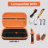 HESTECH Hard Carrying Case for Klein Tools ET310 AC Circuit Breaker Finder Electric Tester & 80016 Tool Kit, RT250 GFCI Outlet Tester Electrical T...