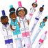 Cute Doctor Pen Thank You Caring Pens Gift for Doctors Medical Staff Assistants Healthcare Workers Women Coworkers Pharmacy (Mixed 36Pack)...