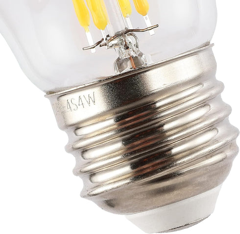 JONATHAN Y BLB-G45A-SET6 Classic Non-Dimmable LED Edison Glass Bulbs, 4W, Equivalent 40W, E26 Base, 80+ CRI, G45 Warm White 2700K, 420 Lumens for ...