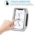 Running Armband with Earphone Bag Cell Phone Armband for iPhone 16 15 Pro 14 Plus 13 11 XR XS, Galaxy S24/S10 Water Resistant Sports Phone Holder ...