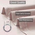 LA PALMA Thermal Insulated Blackout Darkening Grommet Living Room Curtains Window Drapes for Bedroom Pack of 2 Panels...