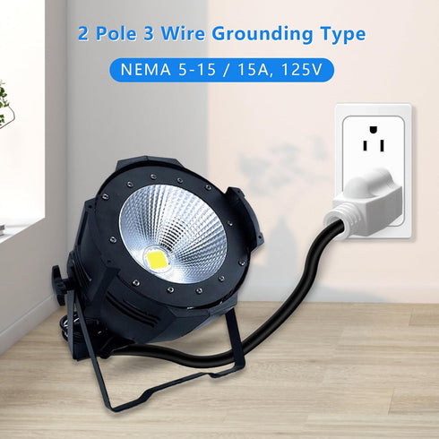 Nema 5-15P Replacement Plugs , 3 Pack Extension Cord Ends with 1 Screwdriver, 3 Prong Replacement Plug , Neutral Ground Bonding Plug, 3 Wire 15A 1...
