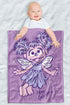 LOGOVISION Sesame Street Lightweight Baby Blanket, 30"X40", Simple Abby Unisex for Infants Girls & Boys...