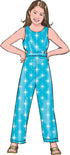 Butterick Easy to Make Girls' Dress, Jumpsuit and Romper Sewing Pattern Packet, Design Code S9127, Sizes 7-8-10-12-14, Multicolor...