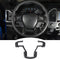 Linskip Steering Wheel Trim Compatible with Ford F150 F250 F350 2015 2016 2017 2018 2019 2020, Steering Wheel Cover for 2018-2021 Ford Expedition ...