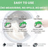 Laundry Detergent Sheets Up to 180 Loads, Fresh Linen Scent, Eco-Friendly Liquidless Laundry Detergent Strips for Travel & Home, Easy to Use, Plan...