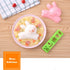 4 Set Rice Mold Cartoon Dolphin Rabbit Sun Sushi Bento Maker Mould Seaweed Nori Cutter Bento Accessories DIY Kitchen Tools for Baby Kids Meal...