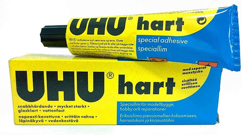 UHU 4 x HART Adhesive - Modelling Glue BALSA Cement 35g/33ml Tube...