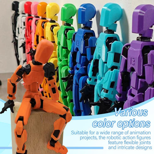 T13 Multi-Jointed Action Figures,T13 Action Figure,Titan 13 Action Figure,3D Printed Action Figures,T13 Action Figures (1pcs-I)...
