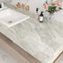 Shiny Beige Marble Contact Paper Peel and Stick Countertops Waterproof Marble Wallpaper Glossy Self Adhesive Gold Granite Contact Paper for Kitche...