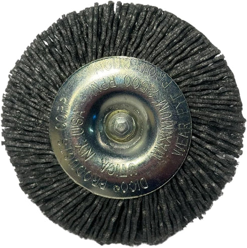 Dico 541-771-3 Nyalox Wheel Brush 3-Inch Grey 80 Grit...
