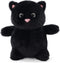 8" Black Cat Stuffed Animals Plush, Cute Plushie for Animal Themed Parties Teacher Student Award, Animal Toys for Baby, Boy, Girls, Great for Nurs...