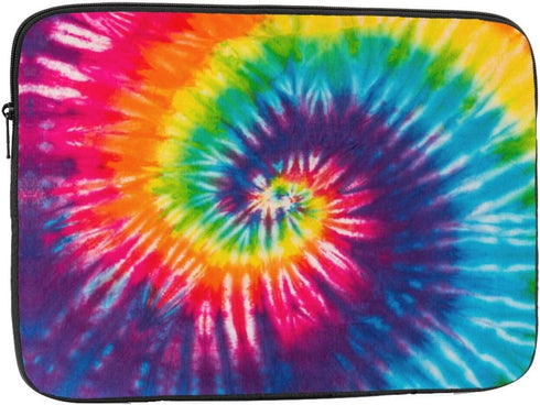 Tie Dye Laptop Sleeve Case for Men Women 13 inch Waterproof Oxford Cloth Laptop Sleeve Bag Suitable for Most Ipads and Laptops Notebook Computer P...