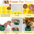 BABORUI Lid Silicone Molds for 6 Cavities Dog Treat Molds (L)...