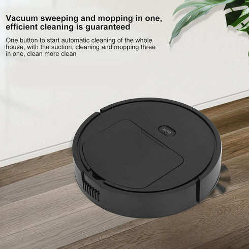 Haofy Sweeping Robot Mop Floor Sweep Floor Dust Absorption 3 in 1 USB Charging 40db Low Noise Household Smart Sweeper Robot USB Charging Robotic V...