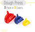 BTaT- Dough Press Set, 3 Pack, Empanada Press, Dough Press, Dumpling Press, Hand Pie Press, Mini Pie Press, Hand Pie Maker, Meat Pie Cutter, Pie P...