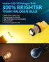Yorkim 7440 Led Bulb Amber 7443 Led, Ultra Bright T20 Led 7440a Bulb W21W Led for Backup Reverse Light, Break Tail Light, Turn Signal Pack of 2...