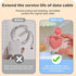 Wings Cable Protector for Apple Charger with Cute 3D Pink Love Heart Design, Data Line USB Charger Cover Wire Cord Saver DIY Charger Protector Com...
