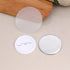 Mrisata Badge Protective Film Badge Button Film Badge Maker Film Plastic Circle Mylars 200 Sheets Transparent Badge Film Clear PVC Multi Purpose B...