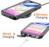 Cozycase Compatible with Waterproof iPhone 11 case, Built-in Screen Protector, Full-Body Rugged Bumper Sealed Case Cover, Shockproof Dustproof Wat...