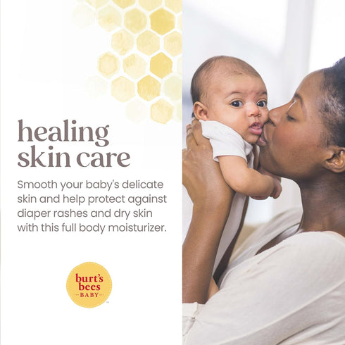 Burt's Bees Baby 100% Natural Multipurpose Healing Ointment, Face & Body Baby Ointment – 7.5 Ounce Tub...