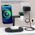 Magnetic Wireless Charger, 3 in 1 Wireless Charging Station for Multiple Devices, for iPhone 14/Pro/Max/Plus/13/12 Series, iWatch 7/6/5/4/3/2, Air...