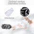 2Pack Loofah Sponge, Qewro Dual-Sided Loofah on a Stick Exfoliating Body with Long Handle, Body Scrubber for Back use in Shower with Loufas or Luf...