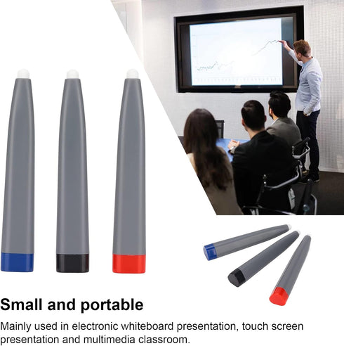 Interactive whiteboard Pen,benq Board Pen,3Pcs Touch Sn Pen ABS Material Wide Application Infrared Tablet Stylus for Whiteboard Multimedia Sn......