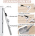 AirPods Pro Case Cover with Cleaner Kit,Soft Silicone Protective Case for Apple AirPod Pro 2nd/1st Generation Case for Women Men,AirPods Pro 2/Pro...