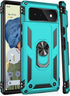 IKAZZ Suitable for Google Pixel 6 Case,Military Grade Shockproof Heavy Duty Protective Phone Case Pass 16ft Drop Test with Magnetic Kickstand Car ...
