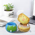 Cinf Mars Flower Pots Doll Shaped Resin Garden Pots Cute Green Plants Flower Pot Lovely Pen Container Modern Decorative Planter Pot for Outdoor or...
