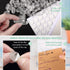 120 Pieces Adhesive Plastic Sticky Clips Clear Clips Reusable Removable Sticky Clips Small Poster Clips Wall Clips Hanging Bulletin Board Clips fo...