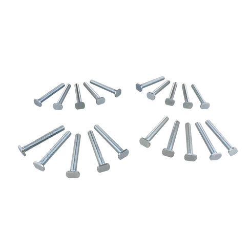 DCT Tee Bolt Set – 20 Pack 2-1/2in T Bolts for Woodworking, T Track Bolts Jig Bolts, 5/16in 18 Thread T Bolt...