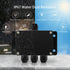 ABS IP67 Waterproof Dustproof Electrical Junction Box, with 15A 600V Barrier Terminal Cable Connector, 1 in/3 Out Power Junction Box?3.93 * 2.67 *...