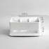 Soap Mate Slanted soap Dish with self-draining & Drying Fast Natural soap Saver for Bathroom, Shower tub & Kitchen Sink Household (Cool White)...
