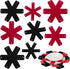 Savina Pot & Pan Protectors - BIG Different sizes (16" 15" 14" 12") - SET of 8 - Material Felt, Cookware Protectors, Keep Kitchenware of Scratches...