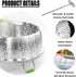 Vegetable Steamer Basket for Cooking Food Veggie Broccoli Meat Steamer Pot Cooker Expandable Steel Steamer (5.5"-9")...