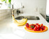 Dexas Citrus Slice Cutting Board/Serving Board 9 inches, Grapefruit...