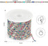 Kyutong 13 Feet/4M Silver Necklace Chains Spool Multicolor Ball Bead Chains for Jewelry Making Solid Stainless Steel Chain on a Roll for Earring B...