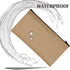4 Pcs Bank Deposit Money Bag with Zipper, 11 x 6 Inch PU Leather Cash Money Pouch Leatherette Zippered Coin Bag Utility Check Wallet Cosmetic Tool...