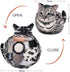 Drawstring Makeup Bag, Cute Cat Travel Makeup Bag Gifts for Women, Large Cosmetic Bag for Women, Makeup Bag Organizer, Makeup Pouch for Purse, Tra...