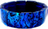 Natural Abalone Shell Stretchable Cuff Bracelet Set in Blue Resin Handmade Women Paua Jewelry DA492-B...