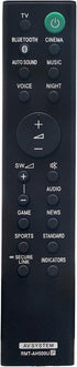 RMT-AH500U Replaced Remote fit for Sony Sound Bar Soundbar HT-S350 HT-SD35 SA-WS350 SA-S350 RMT-AH500J SA-WSD35 SA-SD35 HTS350 HTSD35 SAWS350 SAS3...