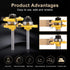KATUR Tongue and Groove Router Bit Set, 1/4 Inch Shank Grooving Router Bit, Wood Milling Saw Cutter, New Woodworking Tools, 3 Teeth T Shape (1/4" ...