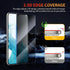 Privacy Screen Protector for Samsung Galaxy S22 Plus/S23 Plus 6.6 Inch 2 Pack, Tempered Glass Film Anti-Spy Scratch Resistant 9H Hardness Case Fri...