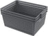 Plastic Organizing Baskets, Large Open Storage Bins Set of 3...