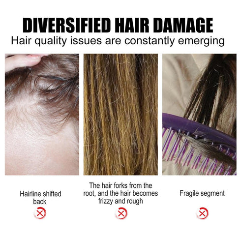 2PCS Hair Helper Spray, Hair Nursing Spray, Rice Water Spray, For Thinning Hair, Hair Thickening Natural Spray...