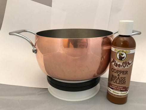 Howard Products Copper and Brass Cleaner and Polish - Pine-Ola Formula, 8-Ounce - Brass Cleaner and Polish, Copper Cleaner and Polish, Brass Polis...